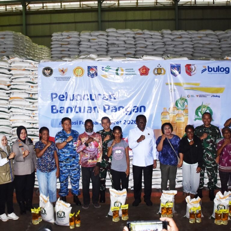 Sinergi Pemerintah dan TNI-Polri Dukung Distribusi Bantuan Pangan