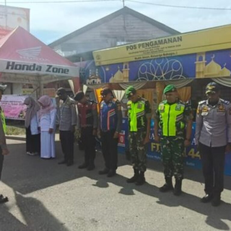 Personel Koramil 05/Darul Makmur Kodim 0116/Nagan Raya Jajaran Korem 012/TU Laksanakan BKO Operasi Ketupat Seulawah