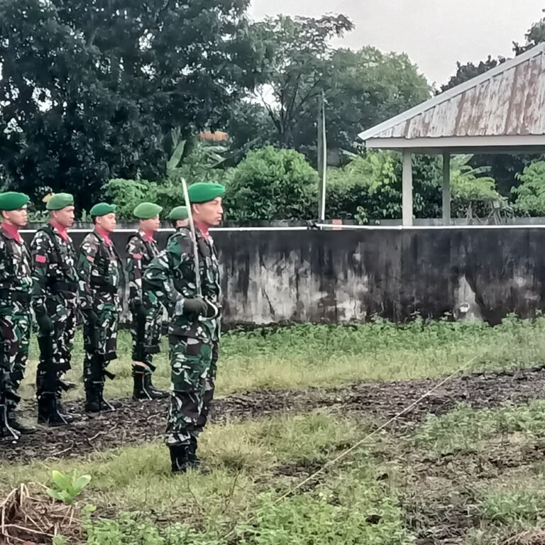 Kodim 1006/Banjar Beri Penghormatan Terakhir kepada Almarhum Pelda (Purn)