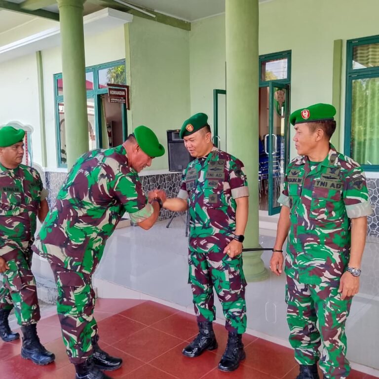 Halal Bihalal Warnai Apel Perdana Prajurit Kodim 0105/Abar
