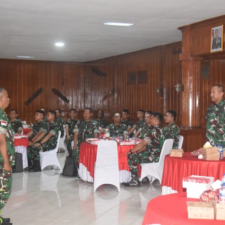 Aparat Teritorial Kodam XXIV/MT Siap Implementasikan Program TA 2026