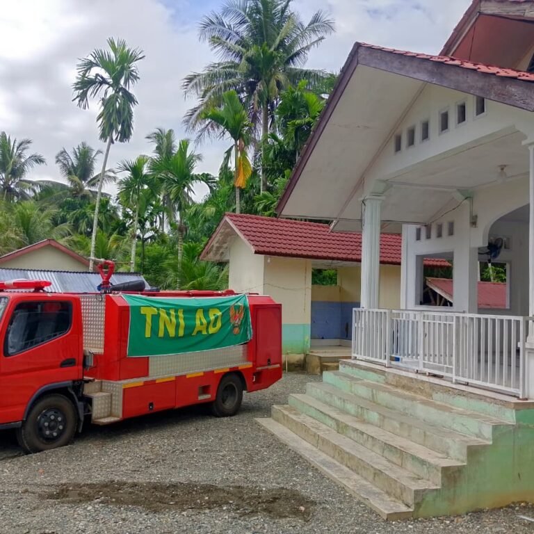 Krisis Air Bersih di TPA Raja Aceh Diatasi Melalui Bantuan Kodim 0105/Abar
