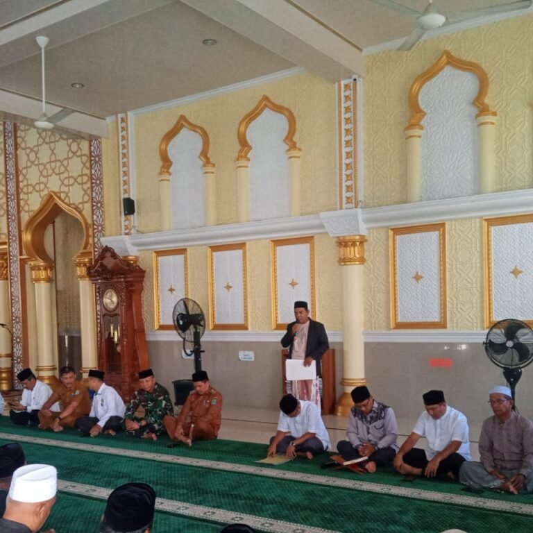 Danramil 06/Teunom Hadiri Pelantikan Pengurus BKM Masjid Baiturrahman