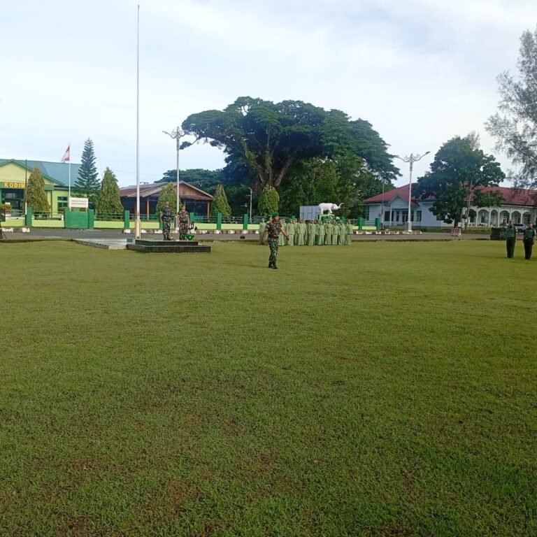 Dandim 0114/Aceh Jaya Pimpin Upacara dan Tradisi Kenaikan Pangkat Prajurit