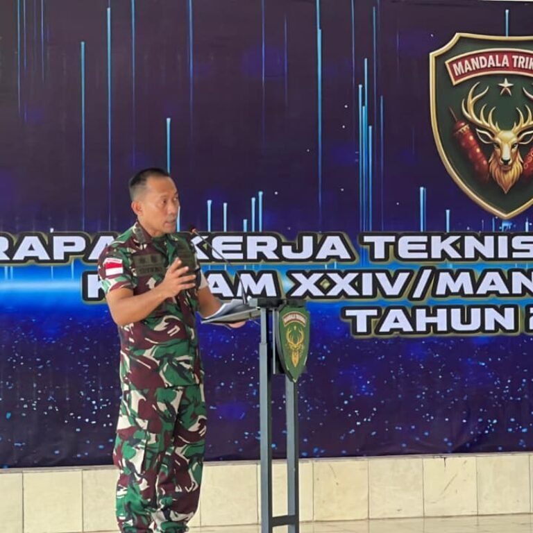 Rakernis Kodam Mandala Trikora Bahas Penguatan Intelijen dan Siber
