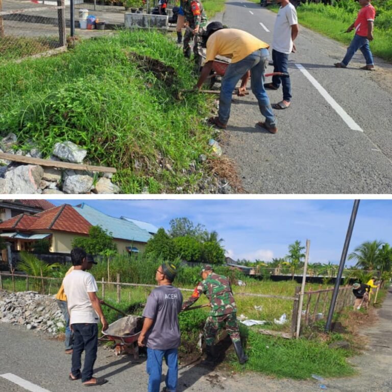 Babinsa Ajak Warga Buang Sampah pada Tempatnya dan Jaga Lingkungan