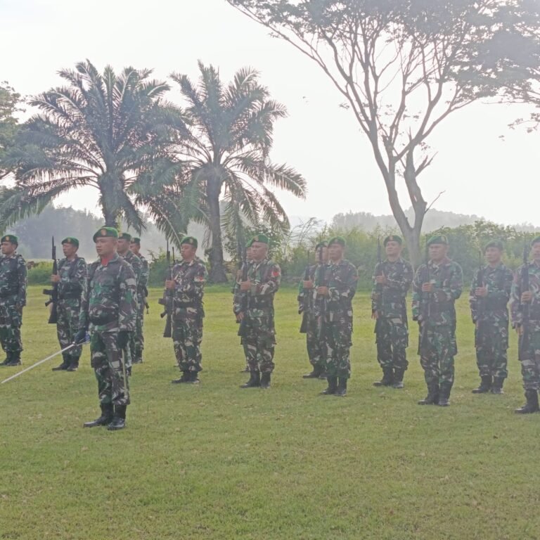 Kodim 0114/Aceh Jaya Rutin Gelar Upacara Bendera Mingguan