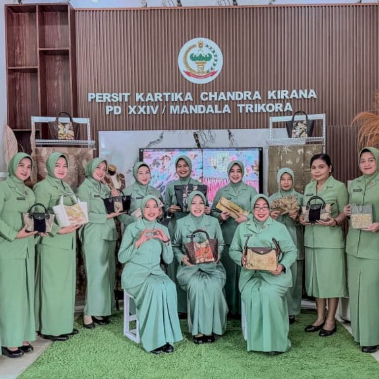 Produk Kreatif Persit Mandala Trikora Siap Bersaing di Persit Bisa 2