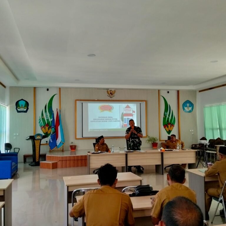 Kodim 1509-Labuha Siap Dukung Penguatan Ekonomi Desa Melalui Koperasi