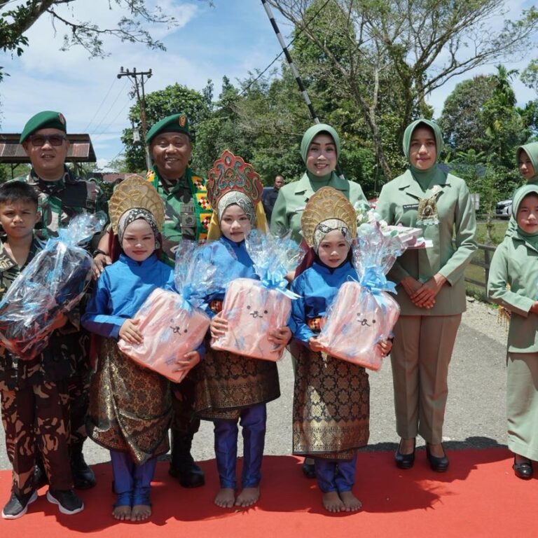 Danrem 012/TU Kunjungi Kodim 0115/Simeulue, Berikan Arahan kepada Prajurit dan Persit