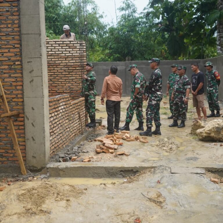 Danrem 012/TU Pastikan Proyek KDKMP Berjalan Aman dan Tepat Waktu