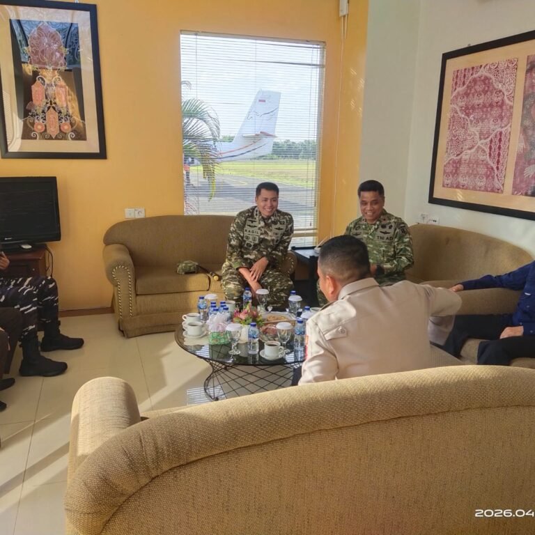 Forkopimda Kutai Timur Sambut Kunjungan Kerja Danrem 091/ASN