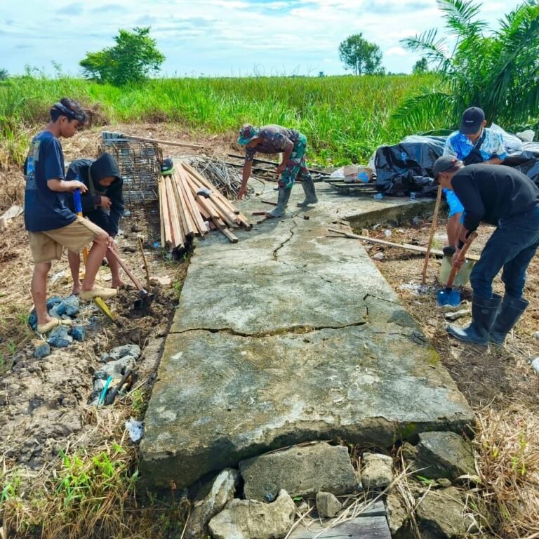 Pembangunan Jembatan Sungai Gambung Jadi Harapan Baru Akses Warga