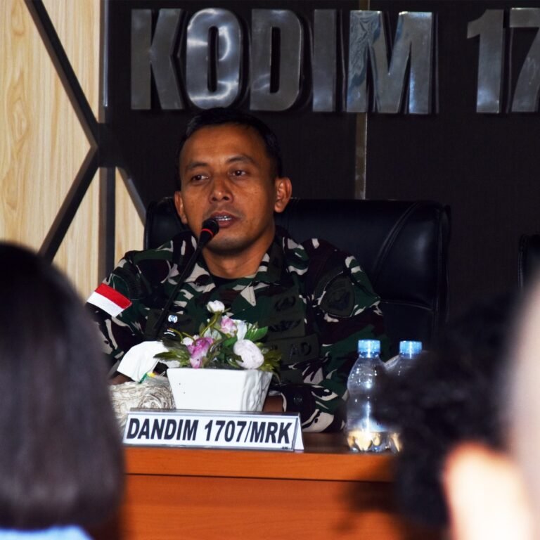 Dandim 1707/Merauke Beri Pengarahan kepada Calon Siswa SMA Taruna Nusantara