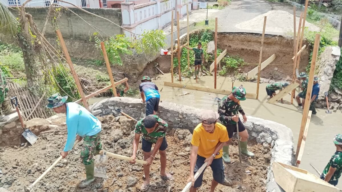 Dandim 1316/Boalemo: Sinergi TNI-Rakyat Kunci Percepatan Jembatan Modelomo.