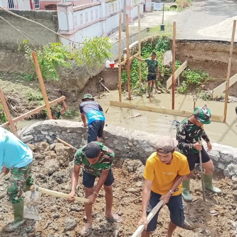 Dandim 1316/Boalemo: Sinergi TNI-Rakyat Kunci Percepatan Jembatan Modelomo.