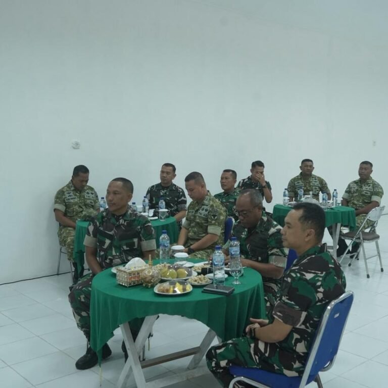 Evaluasi Pelaksanaan KDKMP, Danrem 012/TU Tekankan Koordinasi dan Percepatan Program