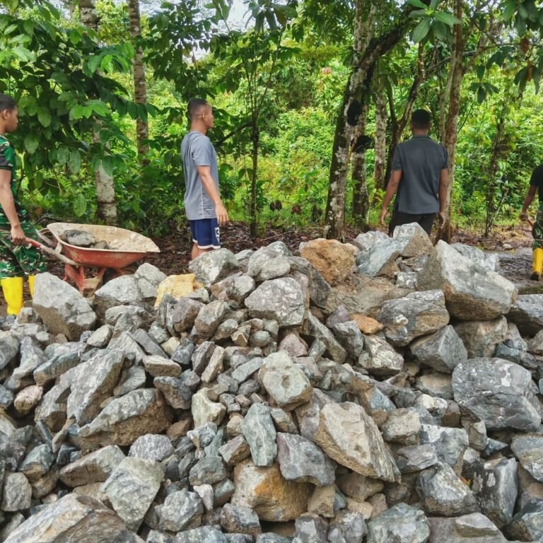Progres Positif, Pembangunan Jembatan Garuda di Sungai Pangkalan Dimulai