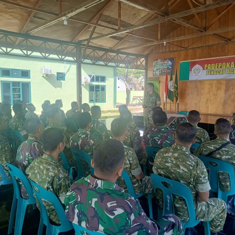 Dandim 0114/Aceh Jaya Tekankan Peran Babinsa sebagai Motor Penggerak Pembangunan Desa