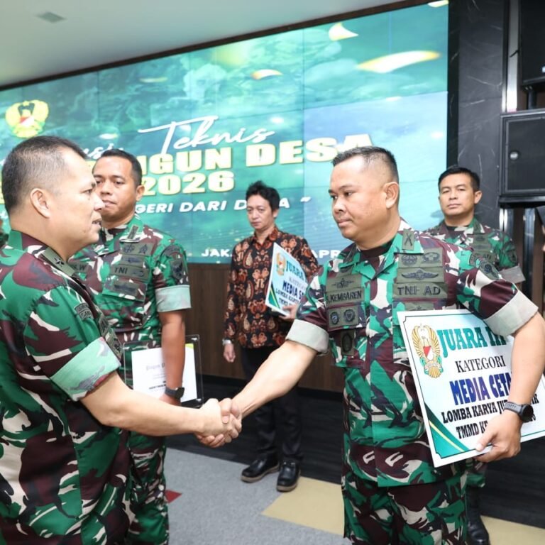 Karya Jurnalistik TMMD Antarkan Kodim 0105/Abar Masuk Tiga Besar Nasional