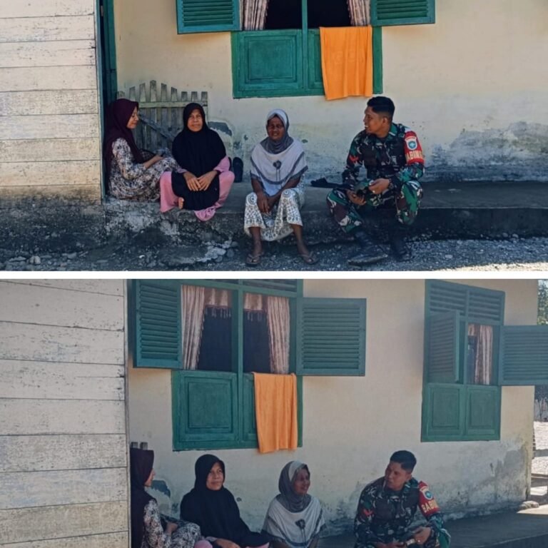 Komsos Jadi Sarana Babinsa Pererat Hubungan dengan Masyarakat