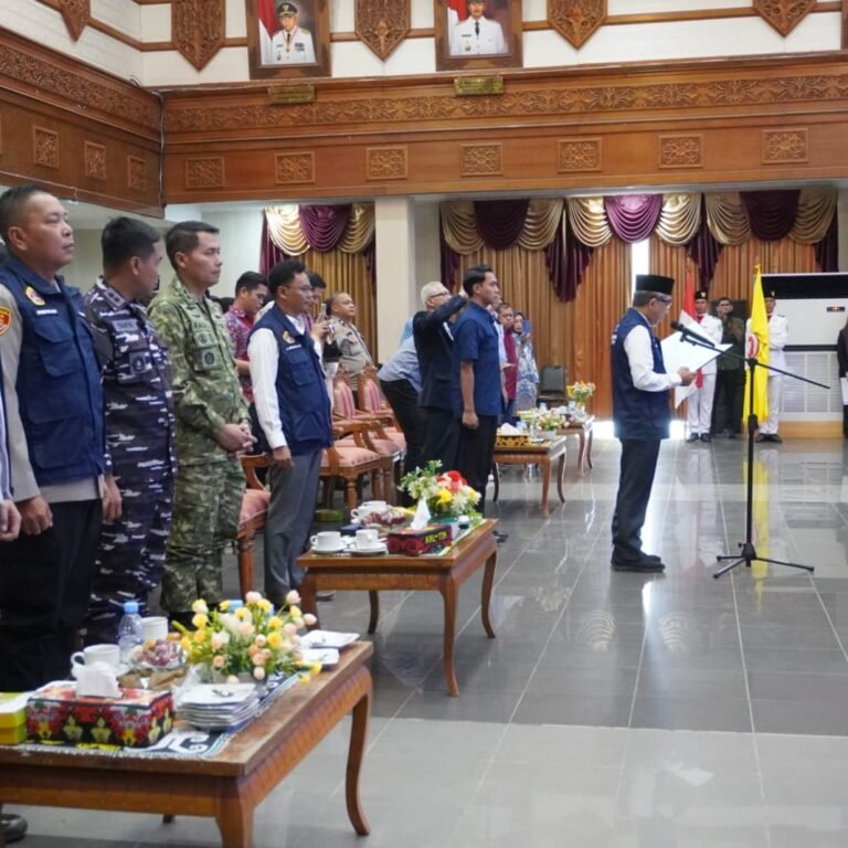 Sinergi TNI dan Pemuda Terlihat pada Pelantikan Pengurus Karang Taruna