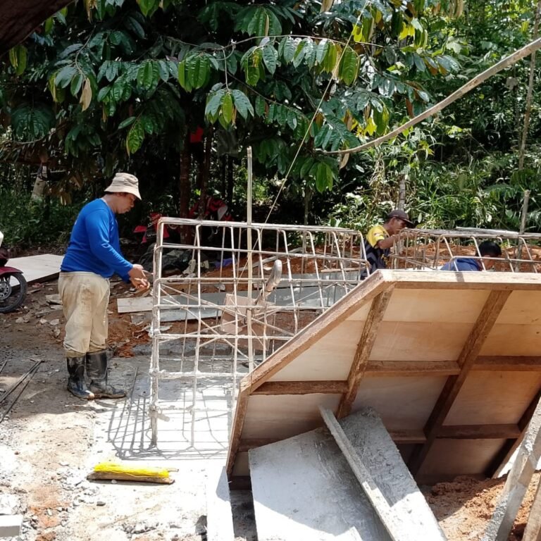 Implementasi Program Prioritas Presiden, Kodim 1003/HSS Kebut Pembangunan Tiga Jembatan di HSS