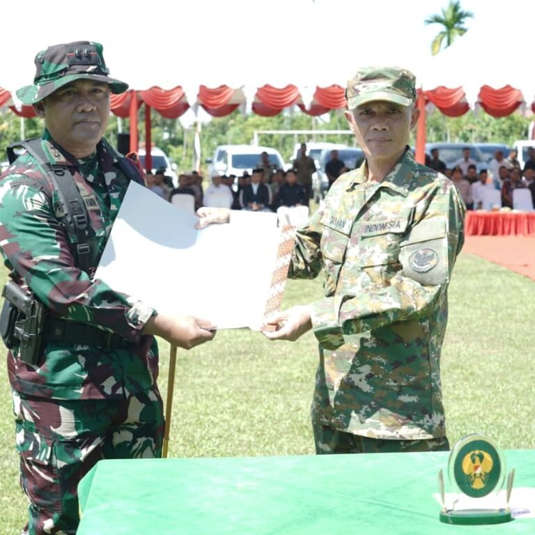 Upacara TMMD ke-128 Jadi Momentum Penguatan Kemanunggalan TNI-Rakyat