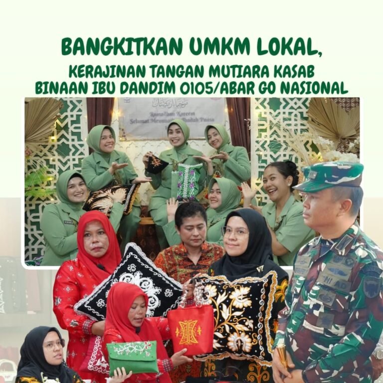 Kerajinan Mutiara Kasab Binaan Persit Aceh Barat Tembus Panggung Nasional, Angkat Potensi UMKM Daerah