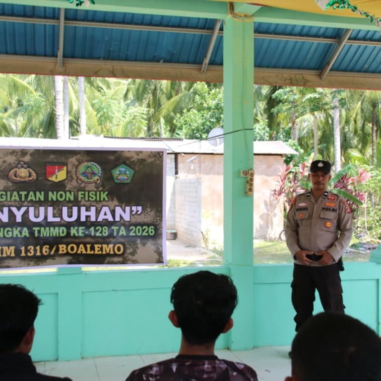 Kolaborasi TNI dan Polri Beri Pemahaman Hukum dan Dampak Sosial Miras