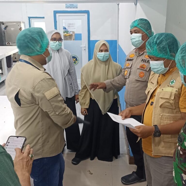 Sinergi Lintas Sektor, Muspika Teunom Awasi Langsung Pengolahan Makanan Bergizi