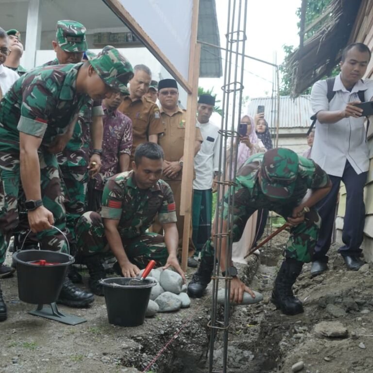 Peduli Generasi Bangsa, Danrem 012/TU , Ground Breaking Rehab Panti Asuhan Istiqamatuddin Teuku Umar