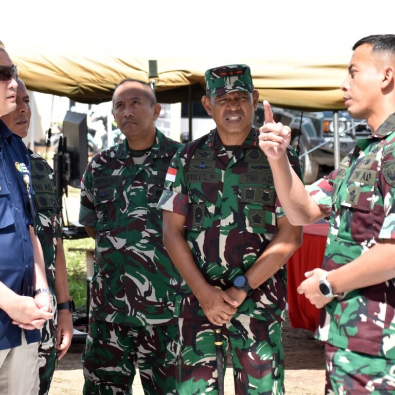 TNI dan Unhan RI Lakukan Peninjauan Pembangunan Koperasi Desa Kelurahan Merah Putih di Merauke
