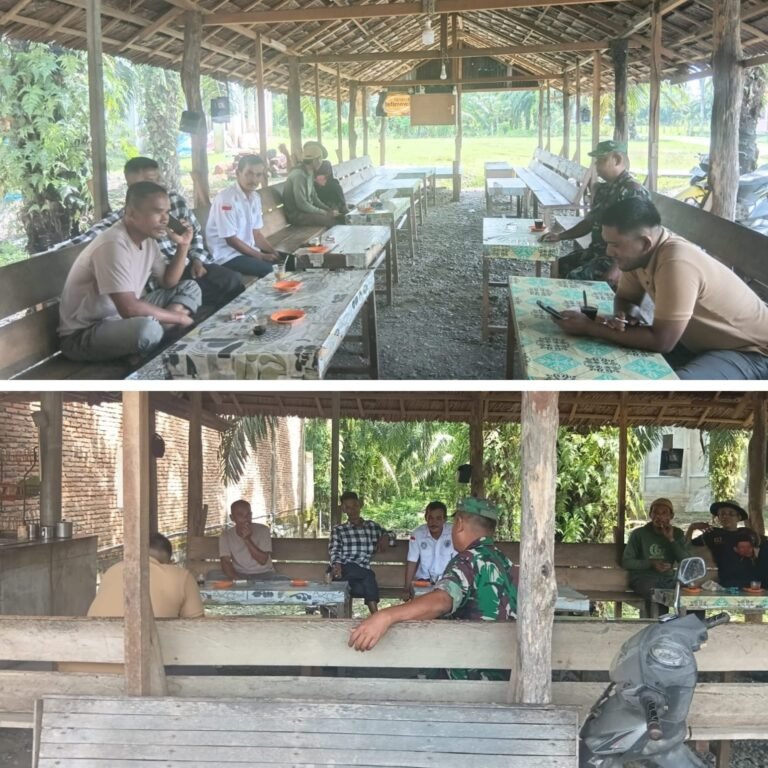 Komsos Babinsa Aceh Barat Wujudkan Kedekatan dan Kebersamaan dengan Warga