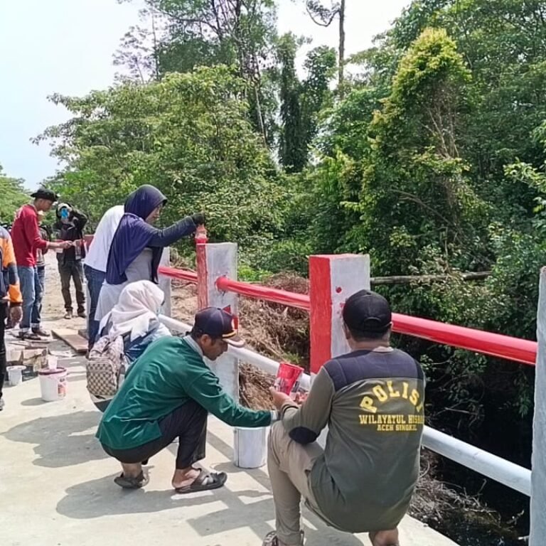 Satgas TNI AD Selesaikan 2 Titik Jembatan Aramco, Dorong Ekonomi Warga