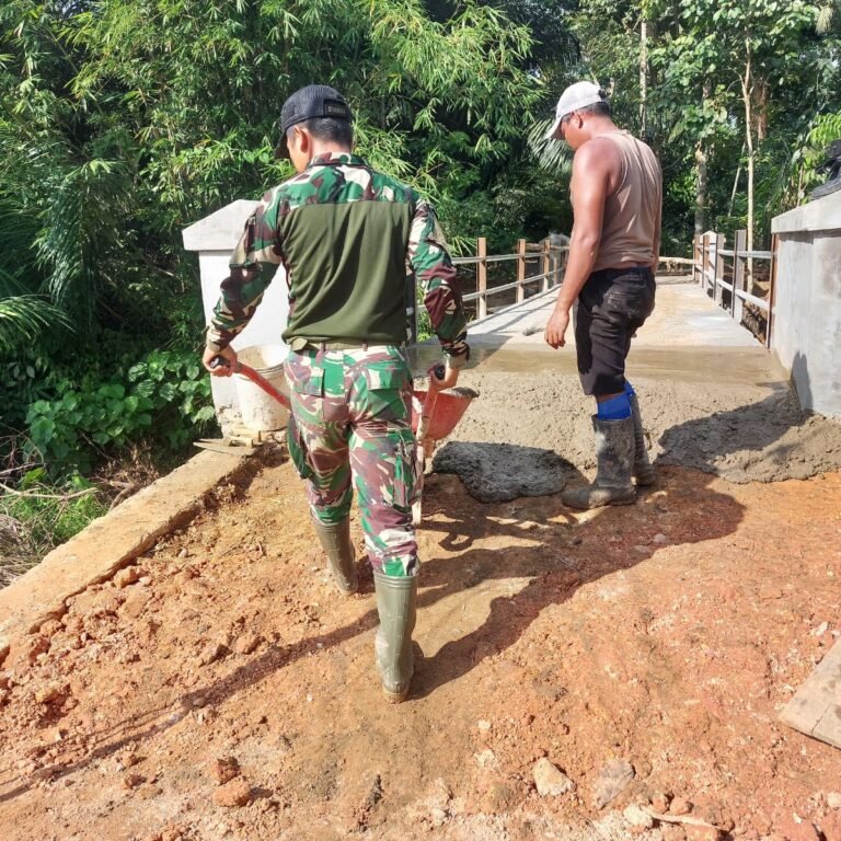 Gantikan Jembatan Kayu Rapuh, Jembatan Perintis Garuda Buka Akses Ekonomi Warga Tabihi