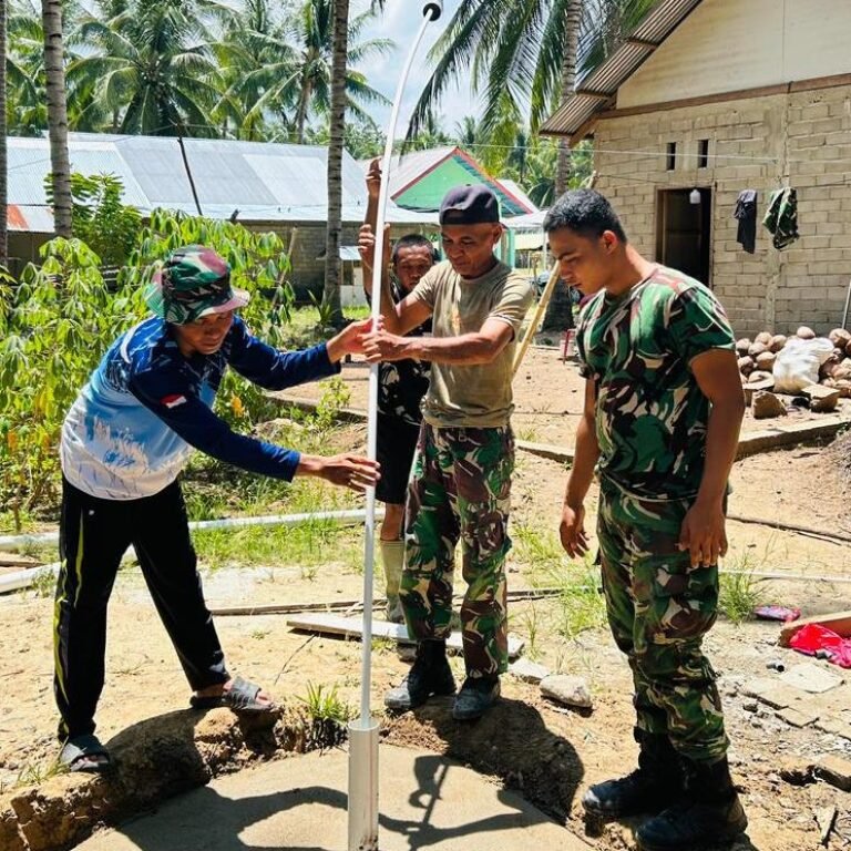 Satgas TMMD Kodim 1316/Boalemo Hadirkan Akses Air Bersih untuk Warga
