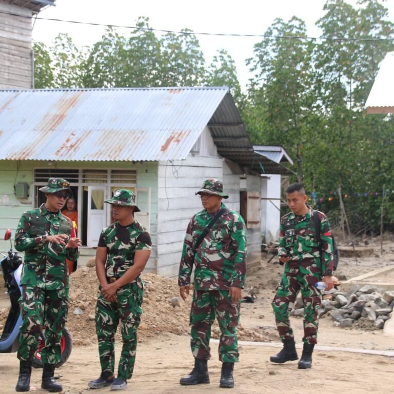 TMMD Boalemo 2026 Dikebut, Dansatgas Cek Langsung RTLH hingga Jalan Rabat Beton