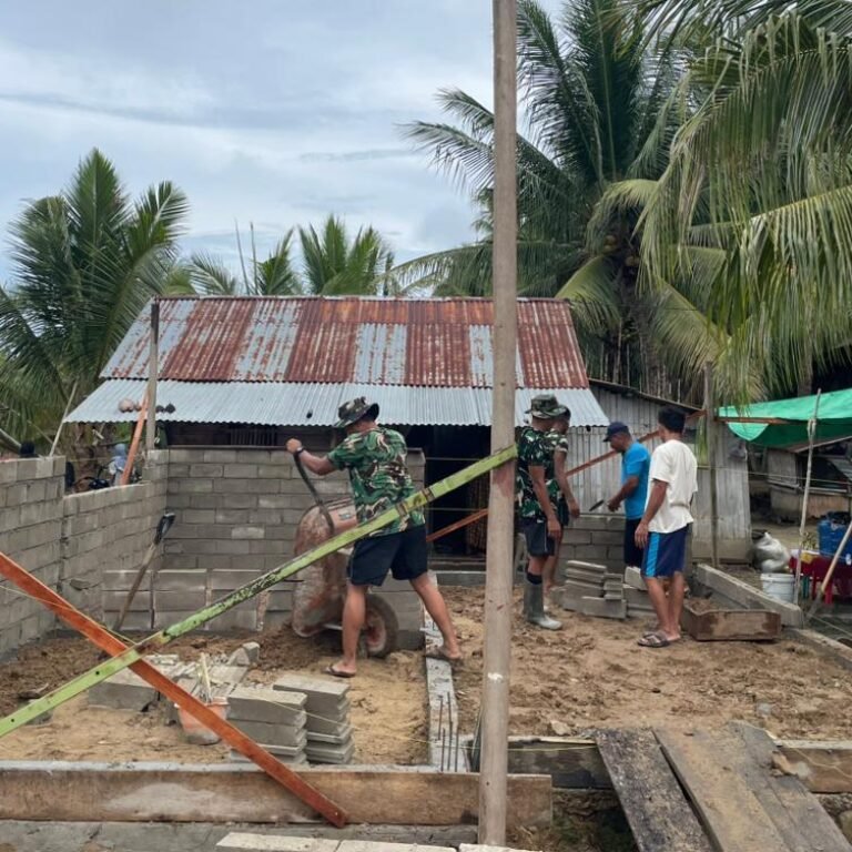 Progres TMMD Boalemo Capai 20 Persen, RTLH Hutamonu Masuk Tahap Dinding