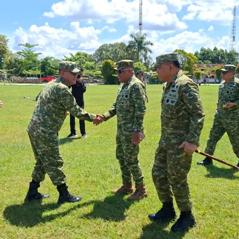 ‎Dandim 1005/Barito Kuala Sambut Kedatangan Wakasad, Semangat Prajurit Meningkat‎