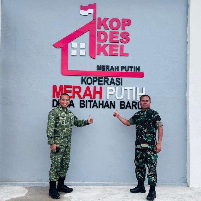 Program KDKMP di Tapin Dapat Perhatian Langsung dari Pangdam XXII/TBG