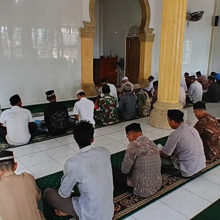 Sinergi TNI dan Masyarakat Terlihat dalam Doa Tolak Bala di Desa Kampung Cot Samatiga