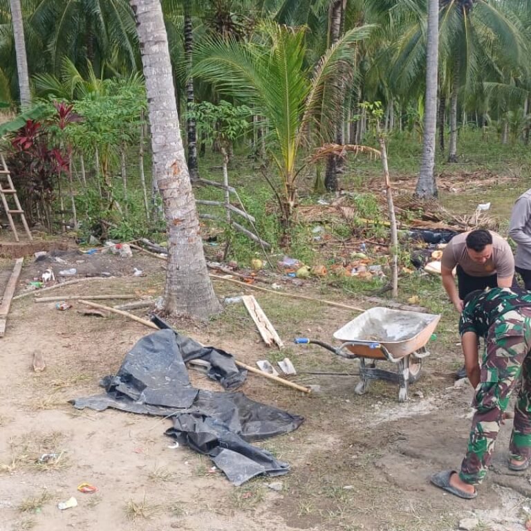 Satgas TMMD Boalemo Pastikan RTLH Ibu Nina Ma’ruf Berdiri Kokoh Sebelum Program Berakhir
