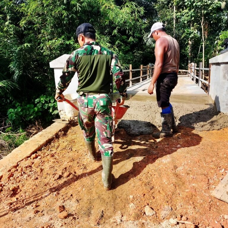 Progres Capai 85 Persen, Jembatan Beton Tabihi Segera Permudah Akses Warga