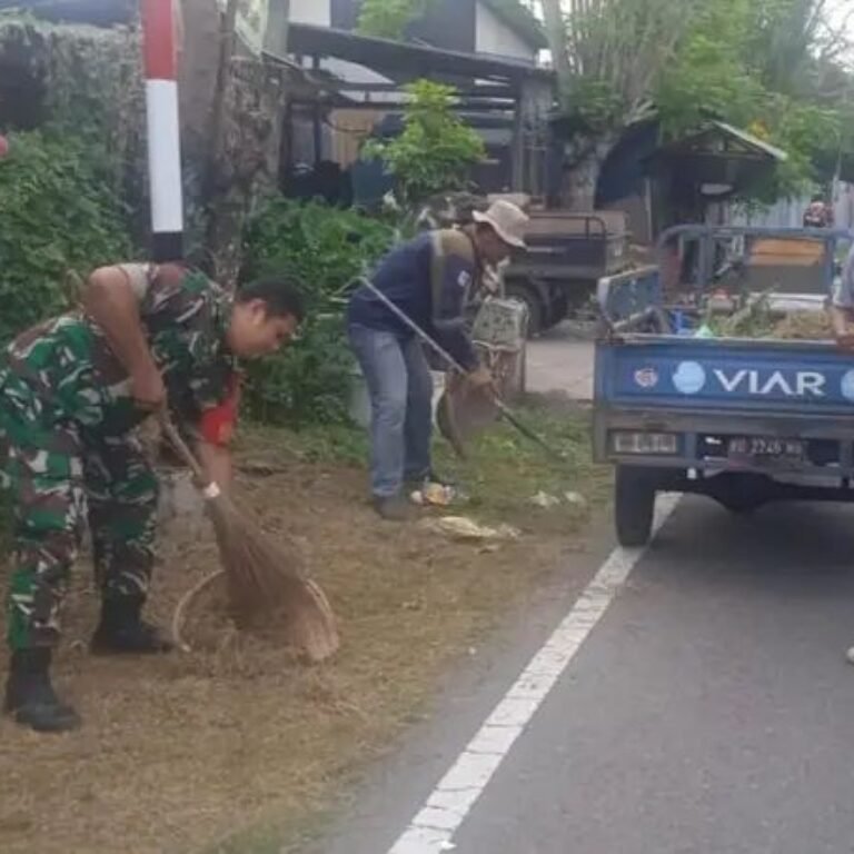 Semangat Kebersamaan Warnai Aksi Bersih Lingkungan di Jurong Pante Jaya Sabang