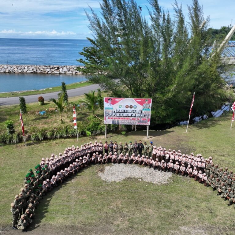 Jajaran Korem 012/TU Perkuat Jiwa Bela Negara Pelajar Lewat Persami KKRI