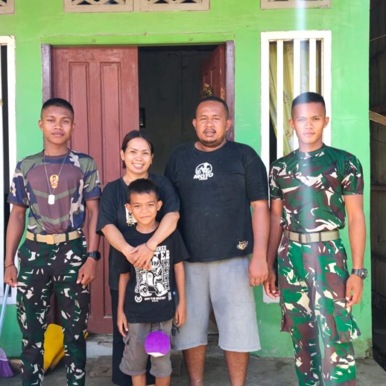 TMMD ke-128 di Gane Timur Hadirkan Kehangatan Keluarga Asuh antara TNI dan Masyarakat