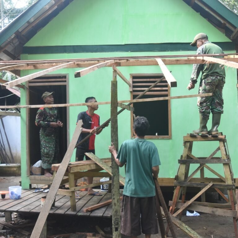 Rumah Ibu Yati Direhab Satgas TMMD, Kini Lebih Layak dan Nyaman Dihuni
