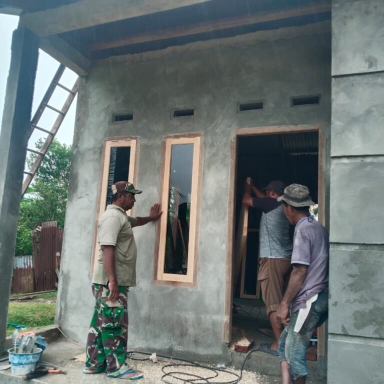 TMMD ke-128 Hadirkan Harapan Baru bagi Jaleha di Halmahera Selatan