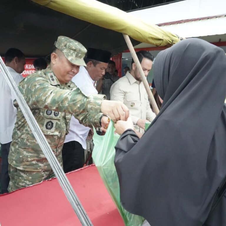 TNI dan Forkopimda Aceh Barat Ikuti Launching Koperasi Desa Merah Putih Secara Virtual